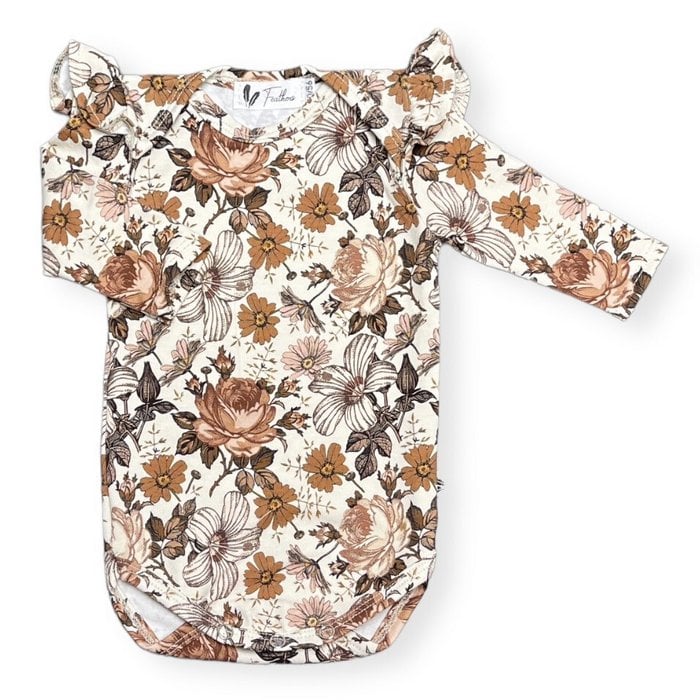 Rompertje Ruffle English Garden Brown